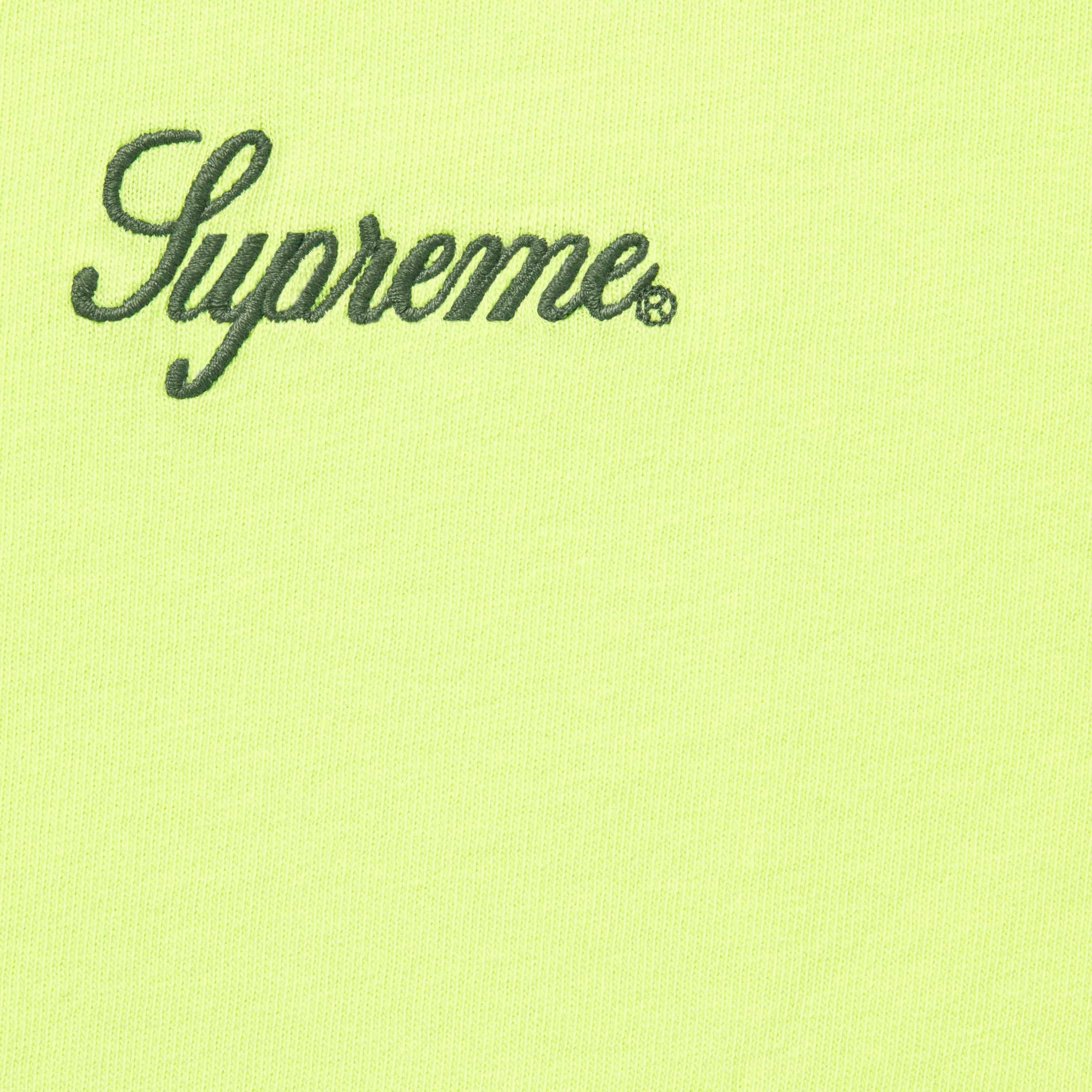 Washed Script S/S Top view 5